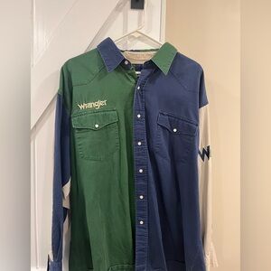 Vintage Wrangler Pearl Snap